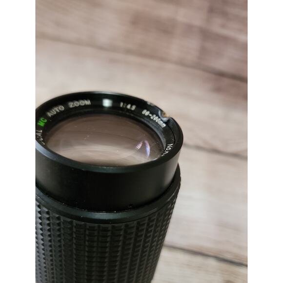 Focal MC Auto F4.5 80-200mm w/ cap Pentax PK Mount Lens SLR/Mirrorless Cameras - Picture 5 of 16